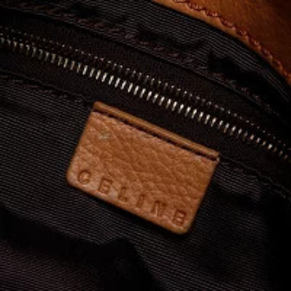 Celine Leather Shoulder Bag Beige - Picture 10 of 13